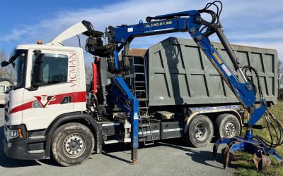 Nouveau véhicule Grue – Grappin